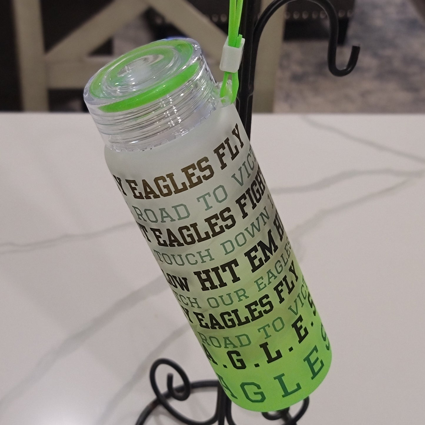 Fly E.A.G.L.E.S Fly Glass Water Bottle