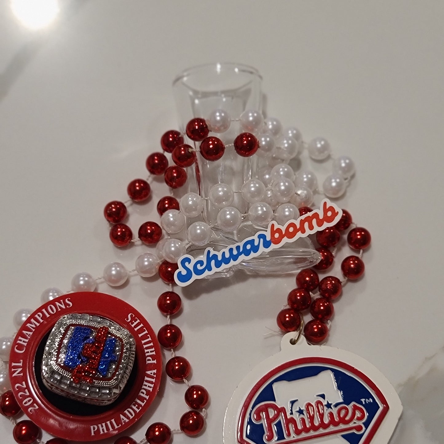 Schwarbomb Phillie.s Waterproof Sticker for Laptops, Water Bottles, Phones, Tablets, and More