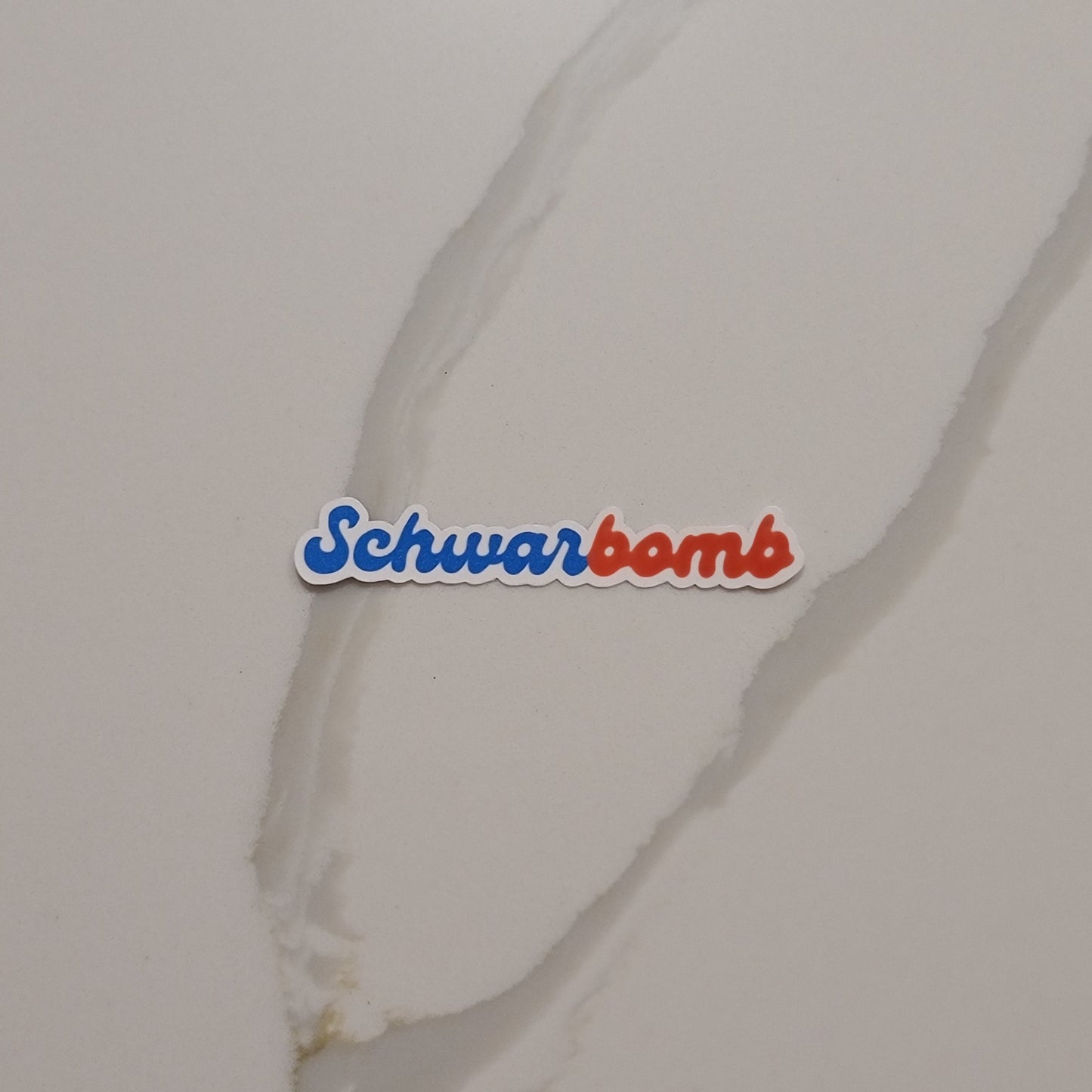 Schwarbomb Phillie.s Waterproof Sticker for Laptops, Water Bottles, Phones, Tablets, and More