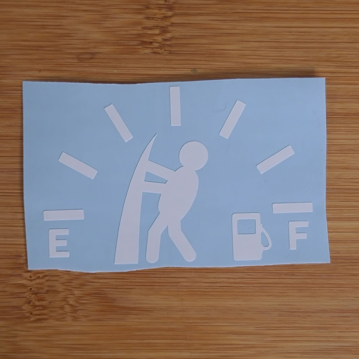 Gas Gauge Decal for JPs, 4x4s, Trucks, or Cars