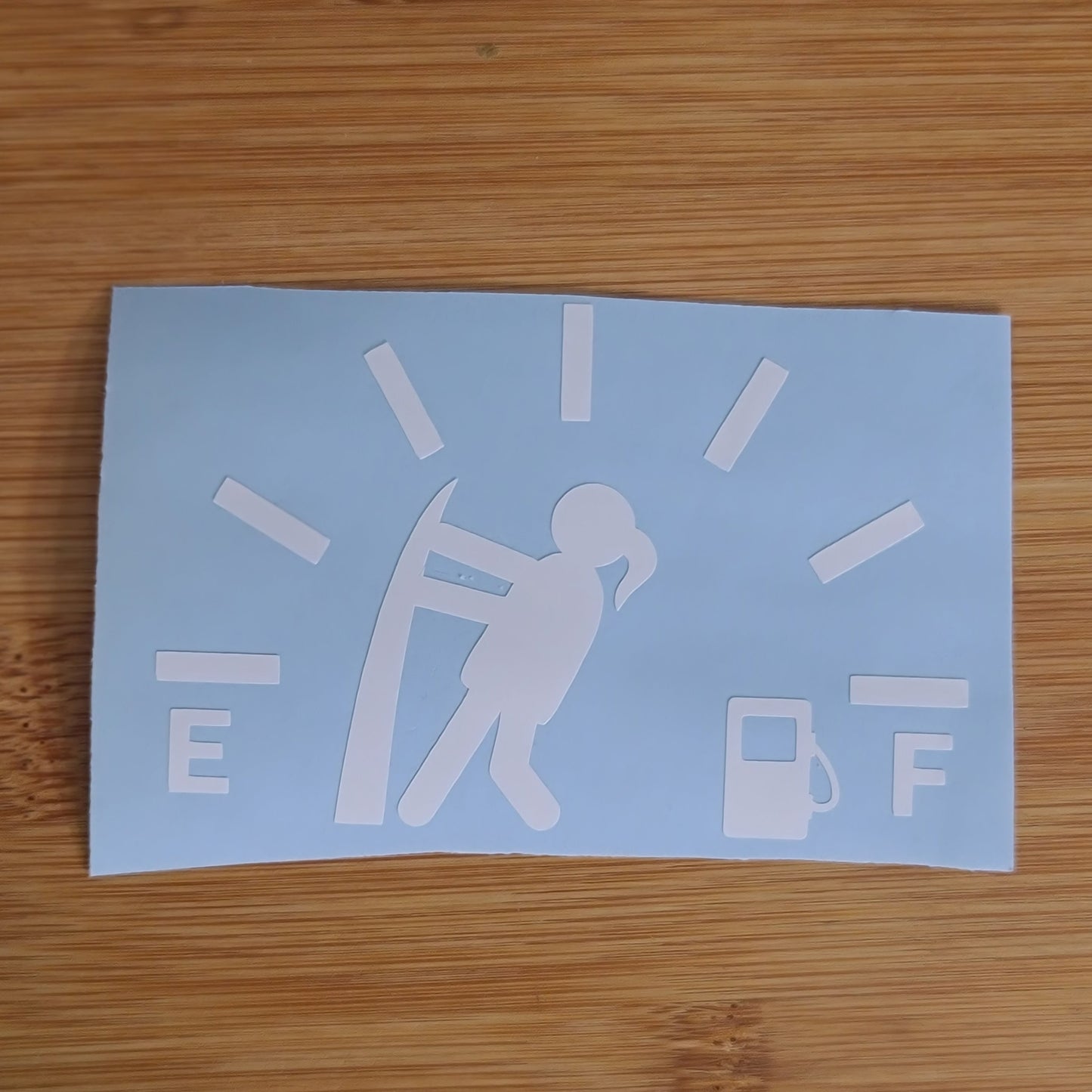 Gas Gauge Decal for JPs, 4x4s, Trucks, or Cars