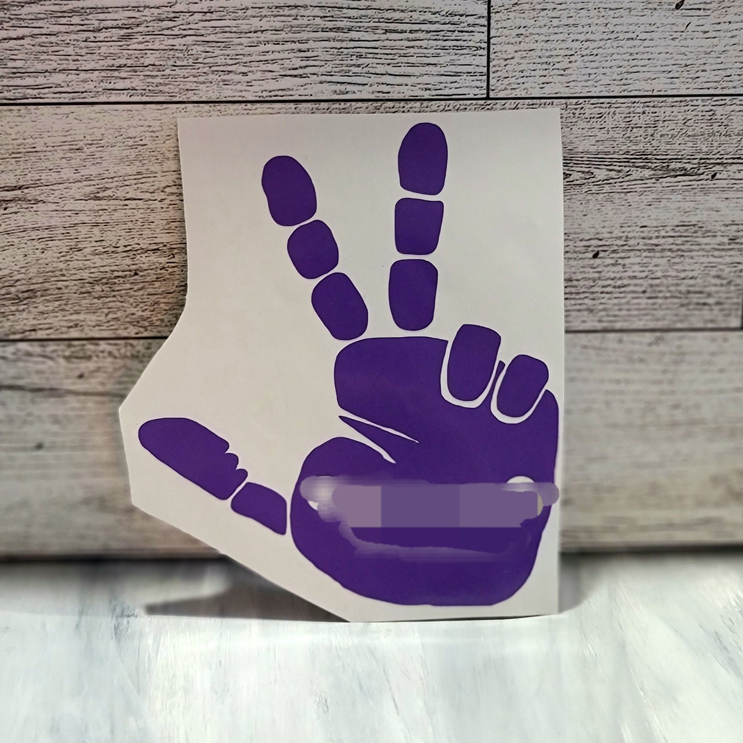 2 Finger Wave Decal for JPs, 4x4s, Trucks, or Cars