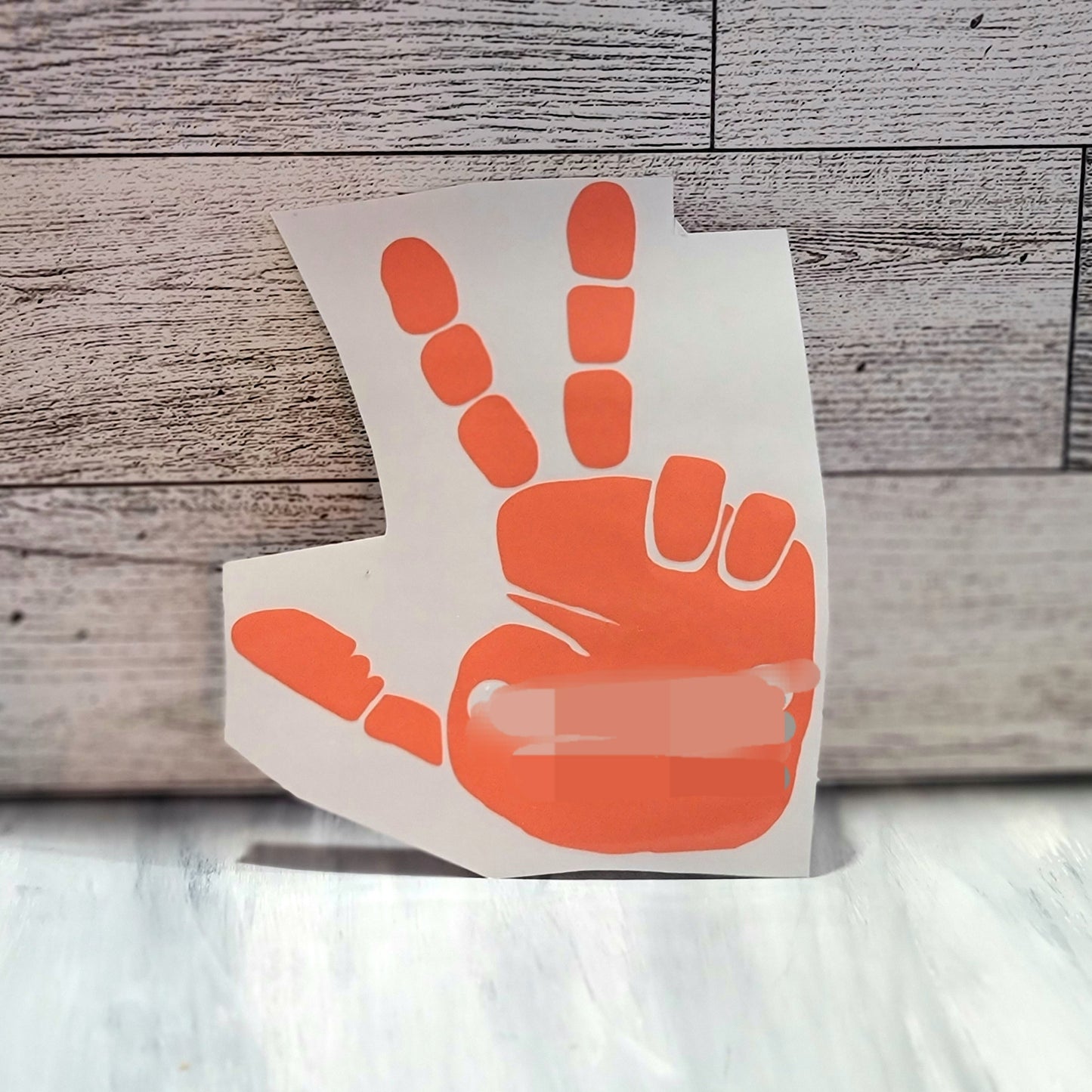 2 Finger Wave Decal for JPs, 4x4s, Trucks, or Cars