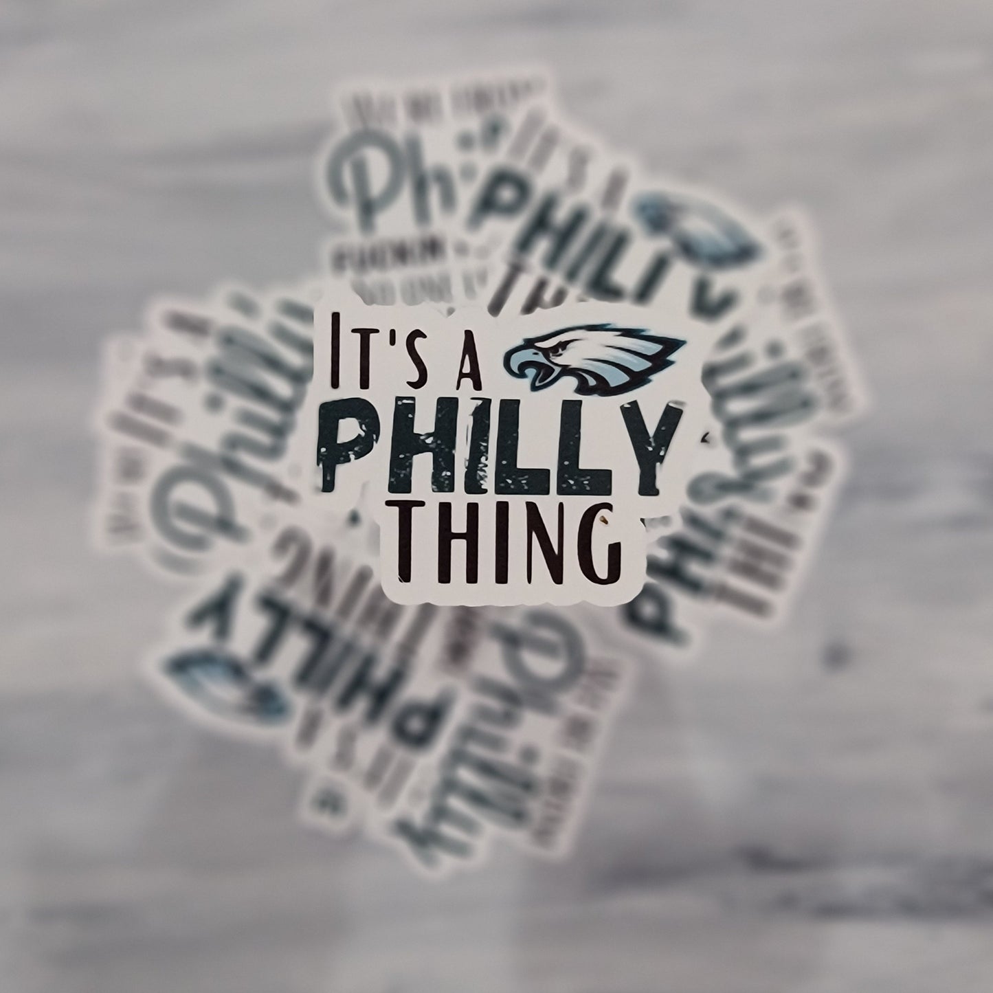 It's A Philly Thing Waterproof Sticker for Laptops, Water Bottles, Phones, Tablets, and More