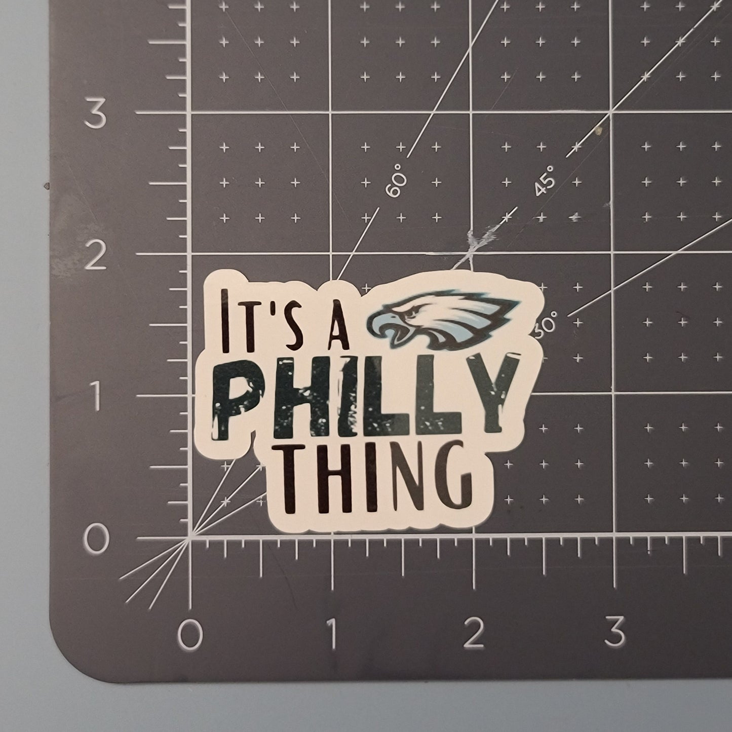 It's A Philly Thing Waterproof Sticker for Laptops, Water Bottles, Phones, Tablets, and More