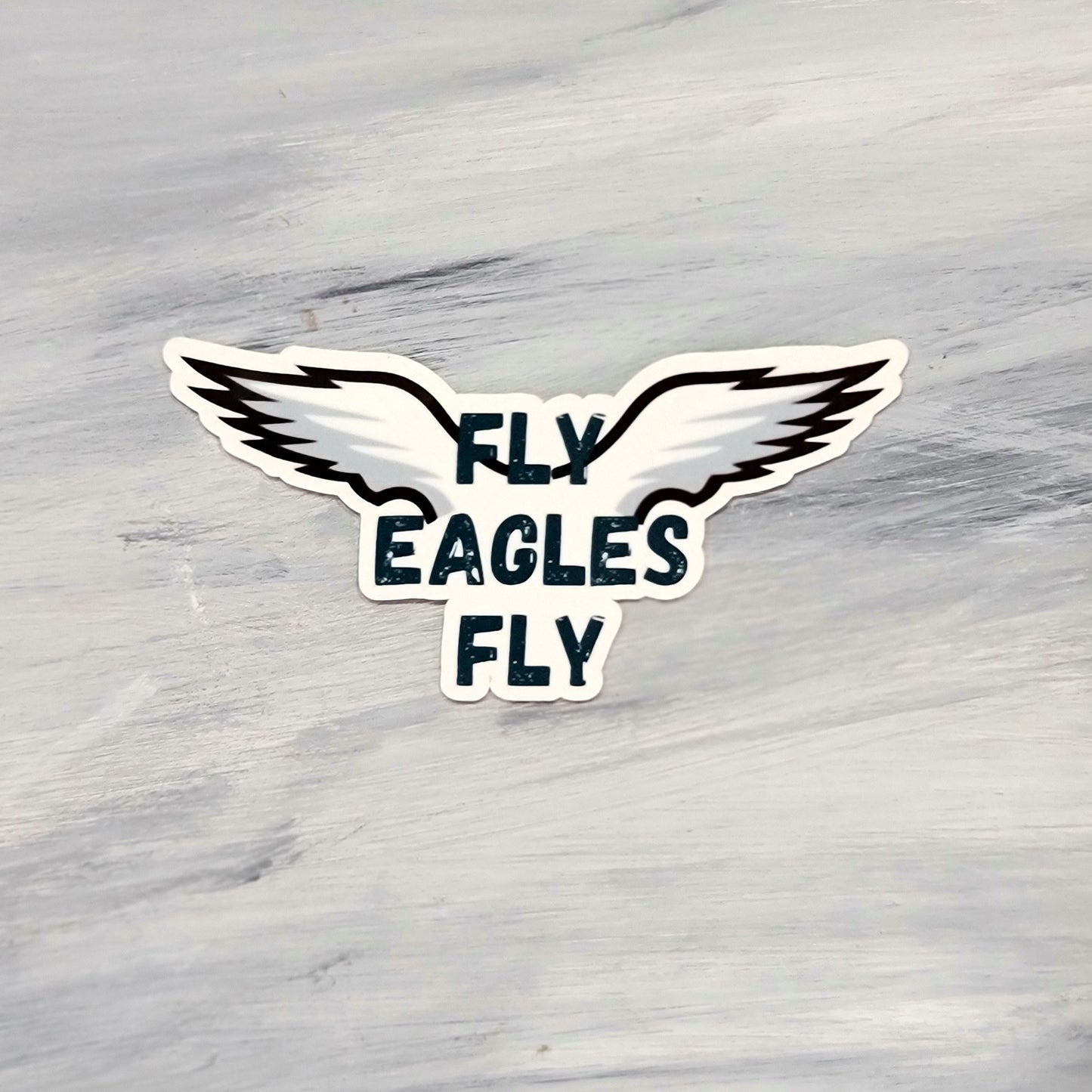 Fly E.A.G.L.E.S Fly Waterproof Sticker for Water Bottles, Laptops, Phones, and More