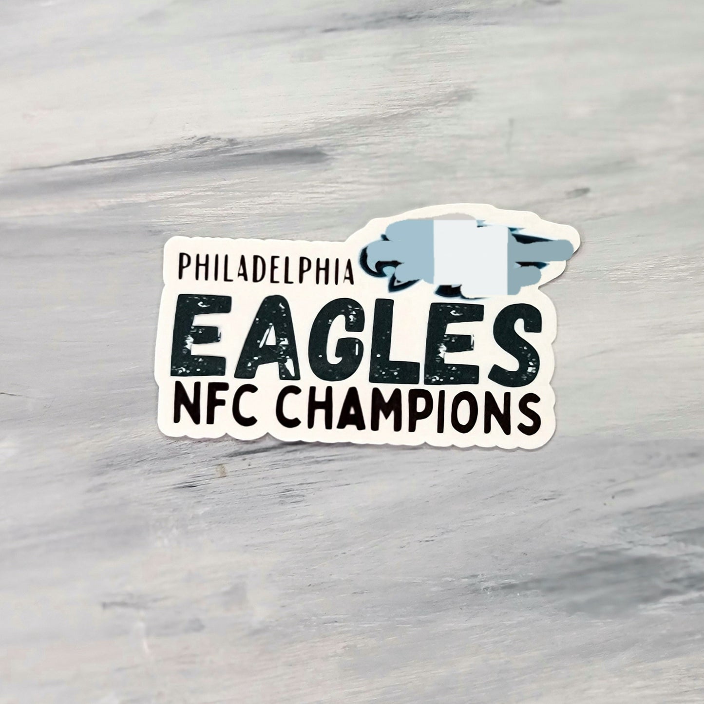 E.A.G.L.E.S N.F.C Champs Waterproof Sticker for Laptops, Water Bottles, Phones, Tablets, and More