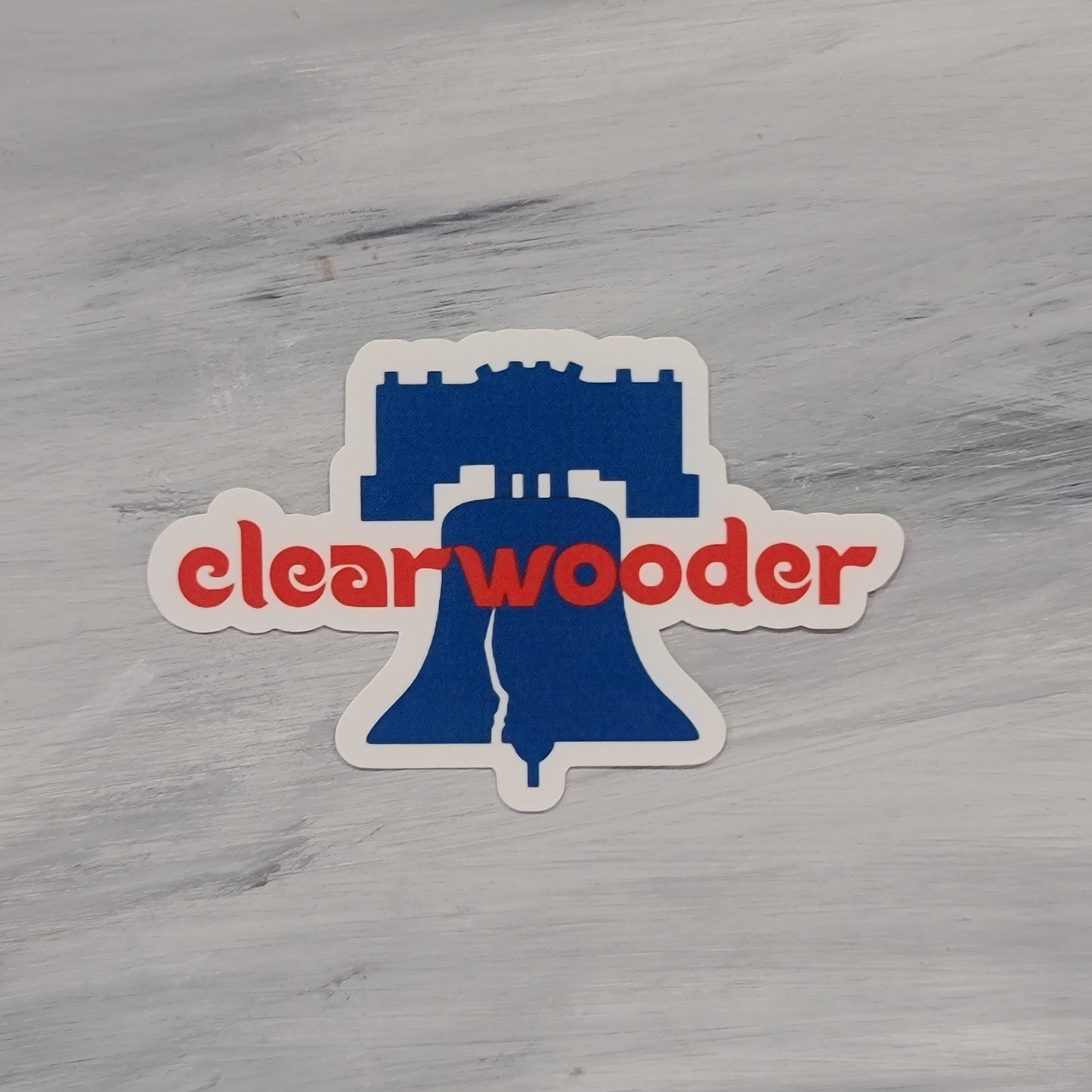 Phillies Clearwooder Spring Training Waterproof Sticker for Laptops, Water Bottles, Phones, Tablets, and More