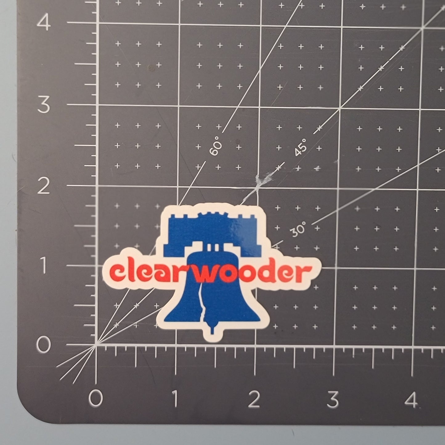 Phillies Clearwooder Spring Training Waterproof Sticker for Laptops, Water Bottles, Phones, Tablets, and More